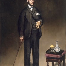 Édouard Manet: Portrait of Théodore Duret 1868