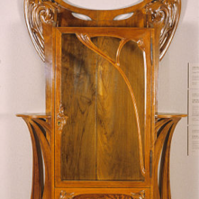 Cabinet de Louis Marjorelle (Walters Art Museum, Baltimore) - un exemple de mobilier art nouveau